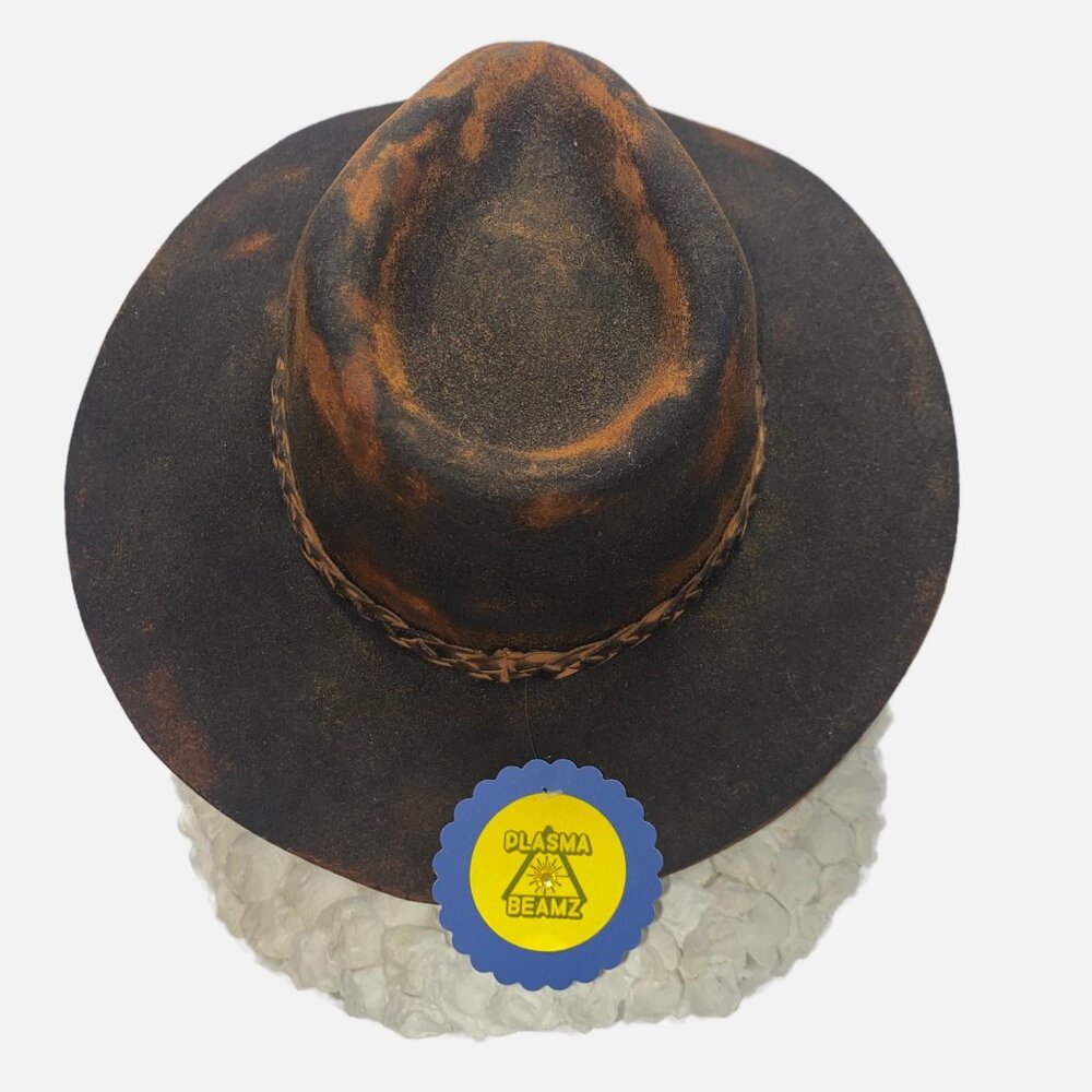 Brown Rustic Wool Rancher 58cm - Picture 5 of 16